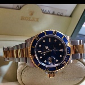 Rolex Submarine Two Tone Model 2016 Box Pepers